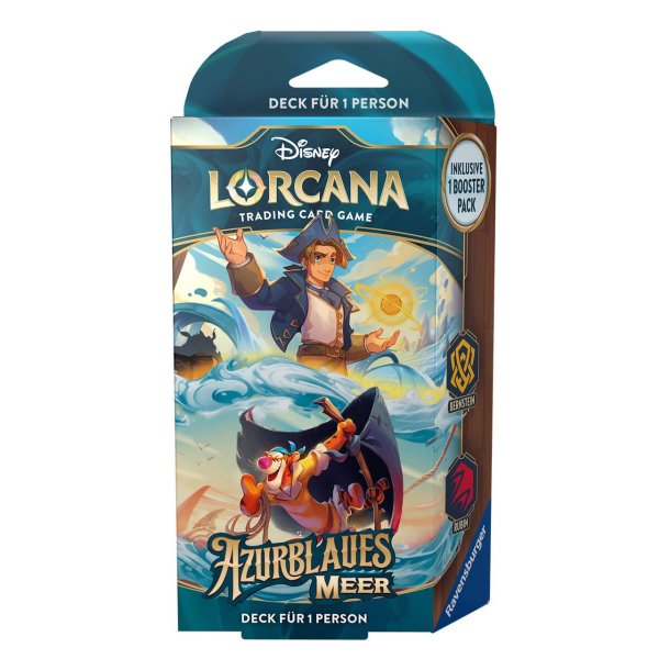 Disney Lorcana: Azurblaues Meer - Starter Deck Bernstein und Rubin (deutsch)