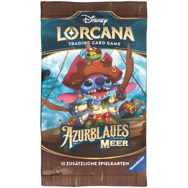 Disney Lorcana: Azurblaues Meer - Booster (deutsch)