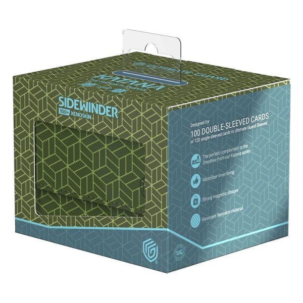 Ultimate Guard Sidewinder 100+ XenoSkin Katana: The Shoguns Journey - Part 2 - Ajiro Green / Light Blue