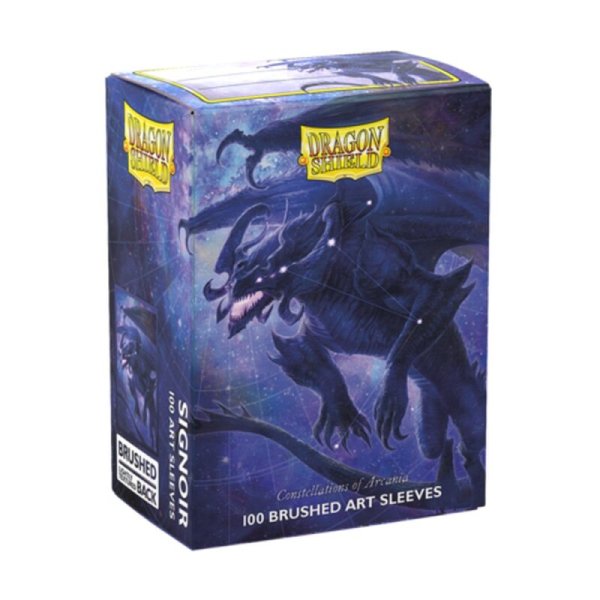 Dragon Shield Brushed Art Sleeves - Constellations Signoir (100 Kartenh&uuml;llen)