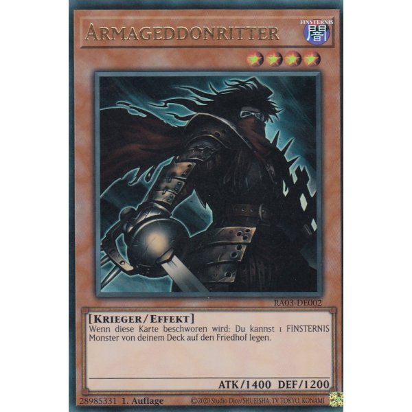 Armageddonritter RA03-DE002 (Ultra Rare)