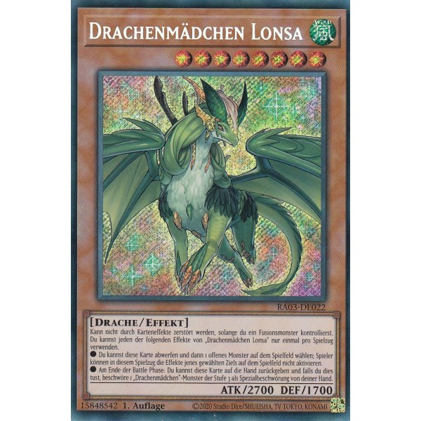 Drachenm&auml;dchen Lonsa RA03-DE022 (Prismatic Collectors Rare)