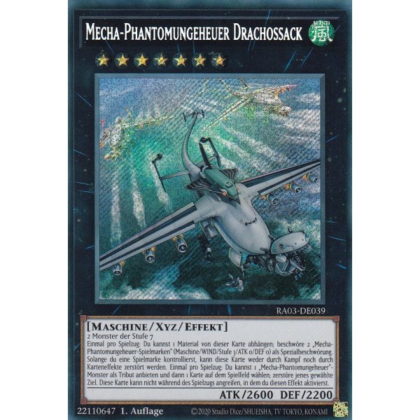 Mecha-Phantomungeheuer Drachossack RA03-DE039 (Prismatic Ultimate Rare)