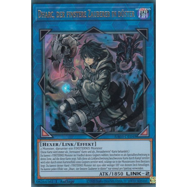 Dharc, der finstere Zauberer in d&uuml;ster RA03-DE048 (Ultra Rare)