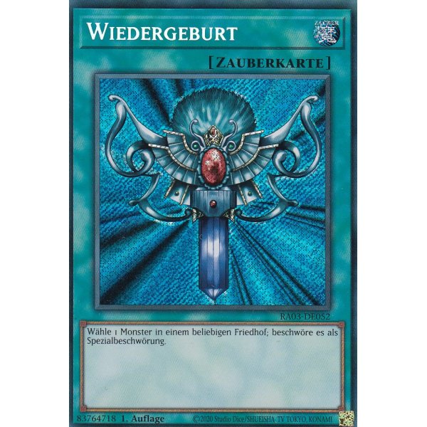 Wiedergeburt RA03-DE052 (Secret Rare)