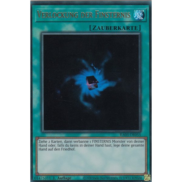 Verlockung der Finsternis RA03-DE055 (Ultra Rare)