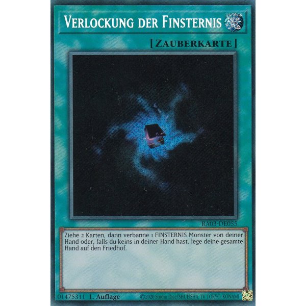Yugioh Drachenmeistermagier RA04-DE055 - Platinum Secret Rare 1. Auflage Deutsch Mit Fieldcenter