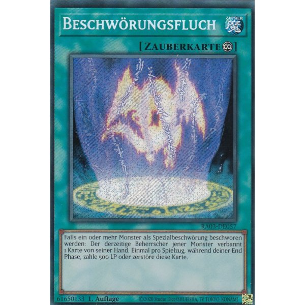 Beschw&ouml;rungsfluch RA03-DE057 (Secret Rare)
