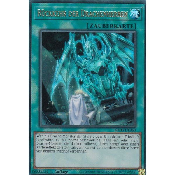 R&uuml;ckkehr der Drachenherren RA03-DE060 (Ultra Rare)