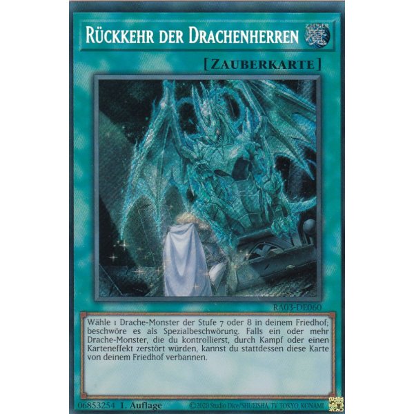 R&uuml;ckkehr der Drachenherren RA03-DE060 (Prismatic Collectors Rare)
