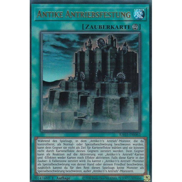 Antike Antriebsfestung RA03-DE062 (Ultra Rare)