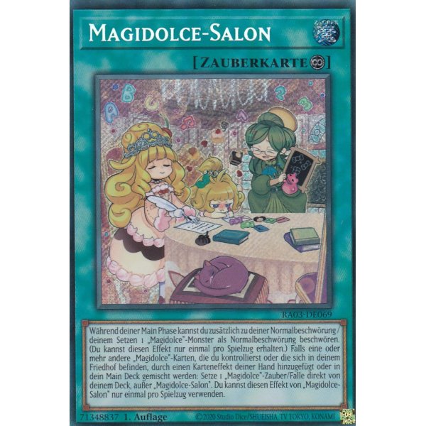 Magidolce-Salon RA03-DE069 (Quarter Century Secret Rare)