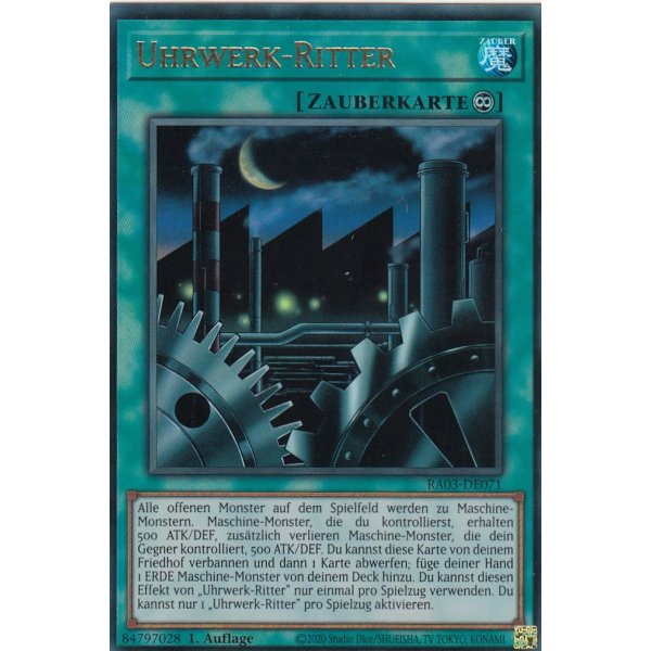 Uhrwerk-Ritter RA03-DE071 (Ultra Rare)