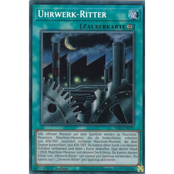 Uhrwerk-Ritter RA03-DE071 (Quarter Century Secret Rare)