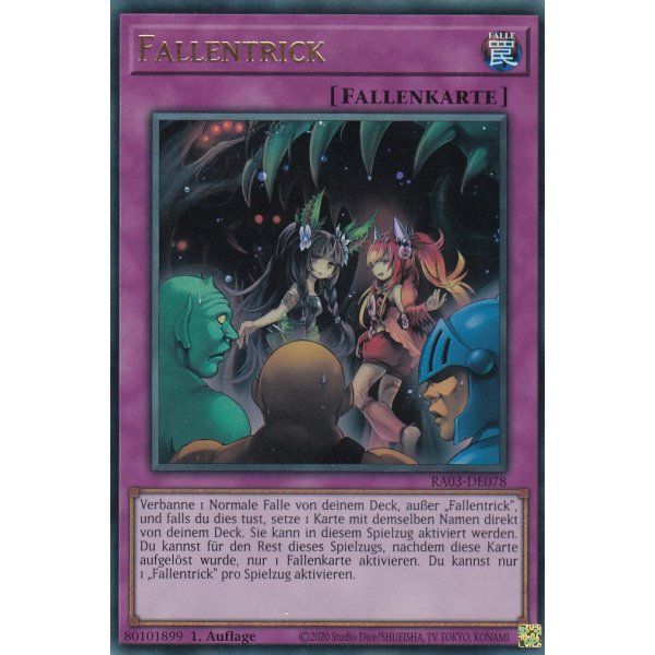 Fallentrick RA03-DE078 (Ultra Rare)