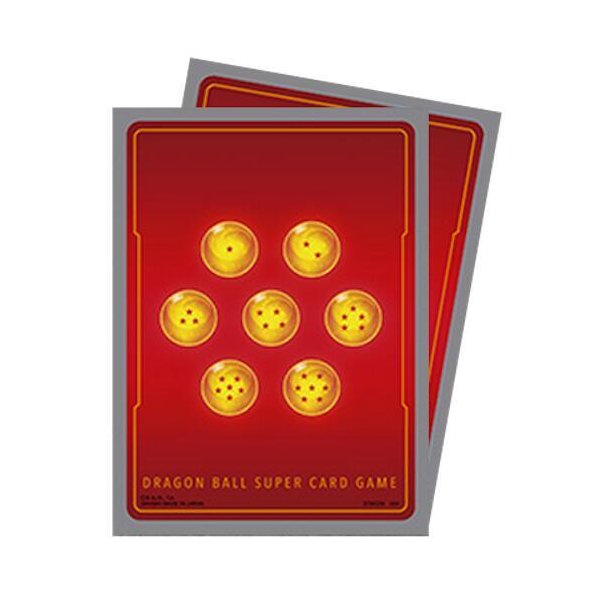 Dragon Ball Super Sleeves - Standard Red (64 Kartenh&uuml;llen)