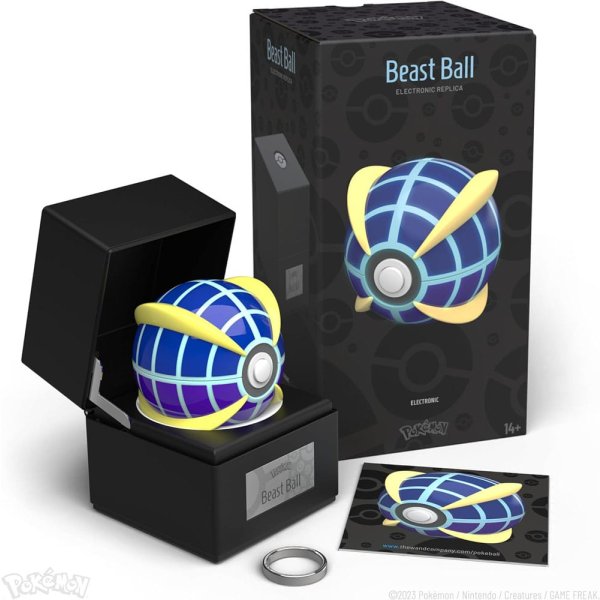Pokemon Diecast Replika Beast Ball / Ultraball mit Lichteffekt