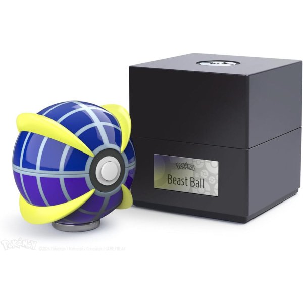 Pokemon Diecast Replika Beast Ball / Ultraball mit Lichteffekt