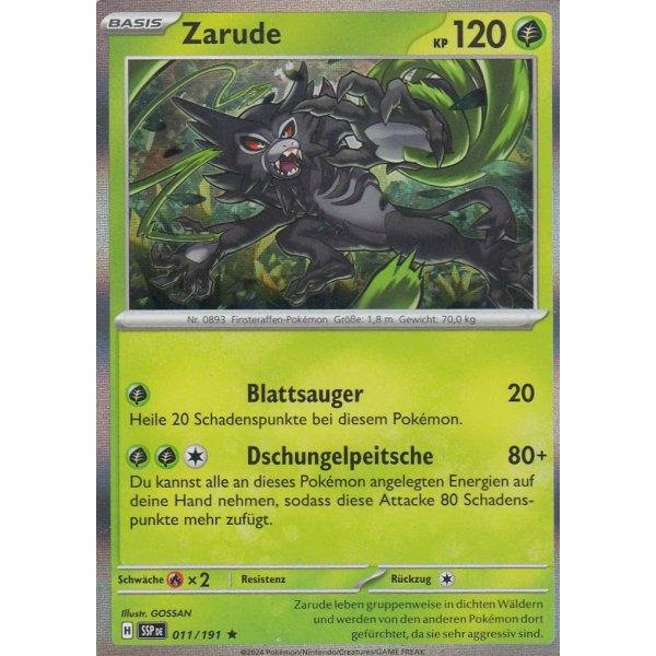 Zarude 011/191 Holo