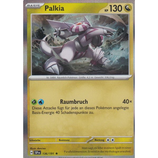 Palkia 136/191 Holo