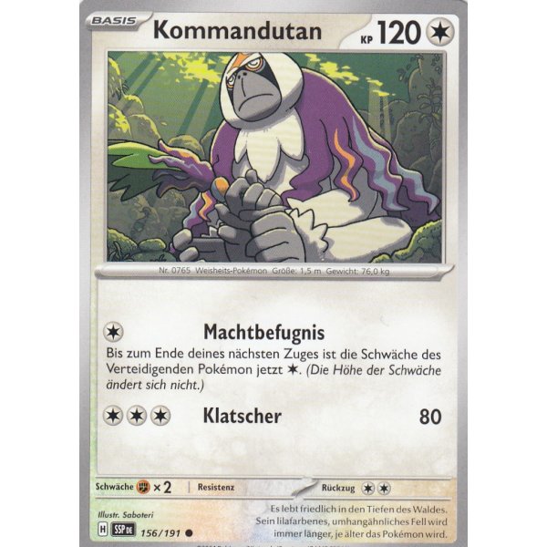 Kommandutan 156/191