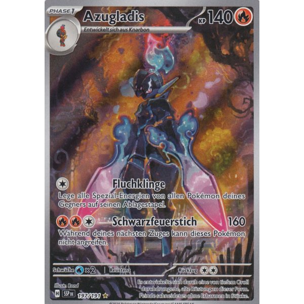 Azugladis 197/191 Illustration Rare