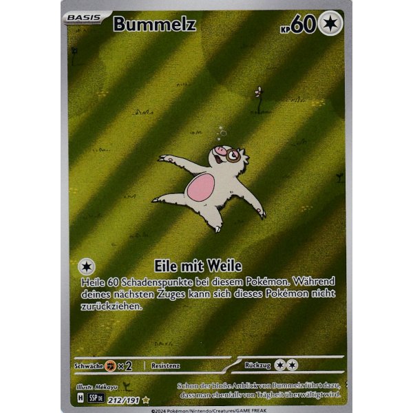 Bummelz 212/191 Illustration Rare