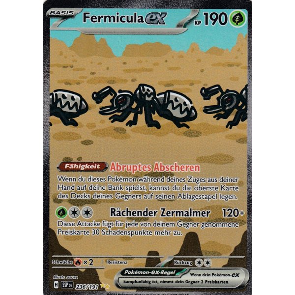 Fermicula-ex 236/191 Special Illustration Rare