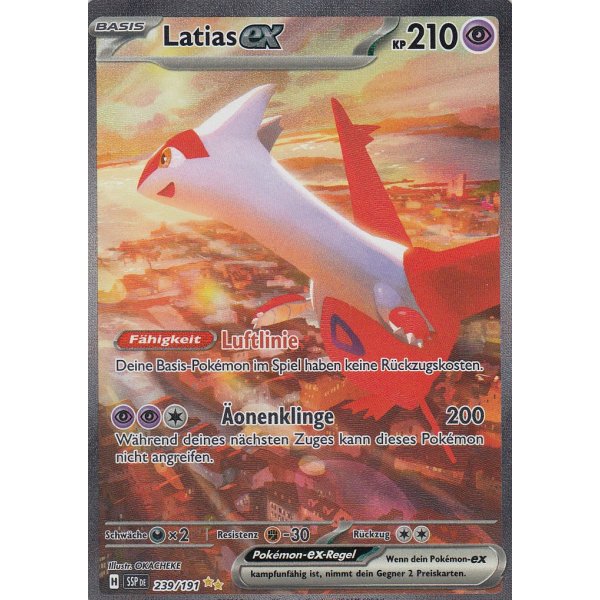 Latias-ex 239/191 Special Illustration Rare
