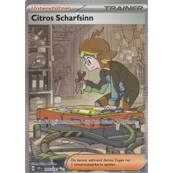 Citros Scharfsinn 243/191 Special Illustration Rare