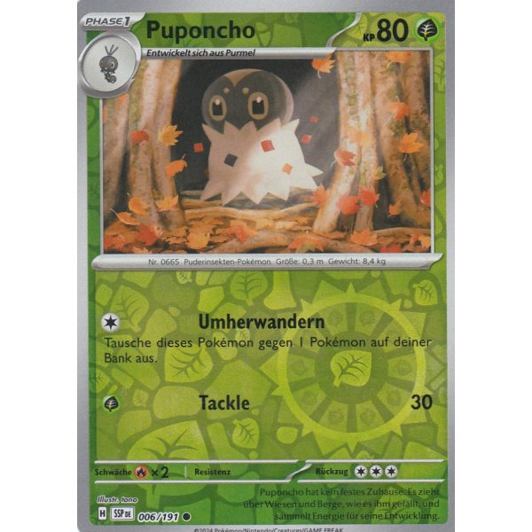 Puponcho 006/191 REVERSE HOLO