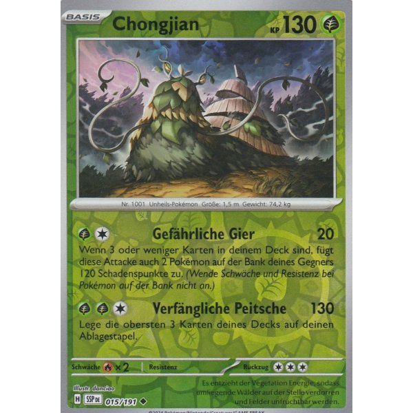 Chongjian 015/191 REVERSE HOLO