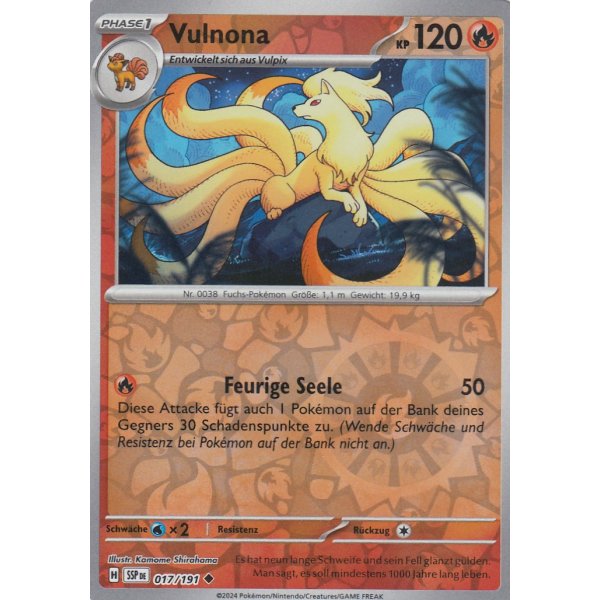 Vulnona 017/191 REVERSE HOLO