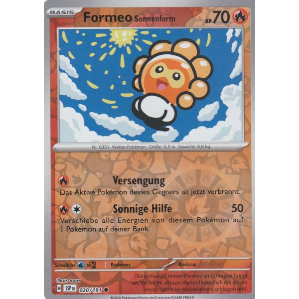 Formeo Sonnenform 020/191 REVERSE HOLO