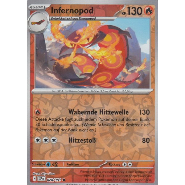 Infernopod 028/191 REVERSE HOLO