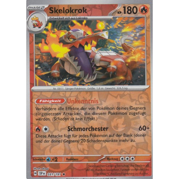 Skelokrok 031/191 Holo REVERSE HOLO