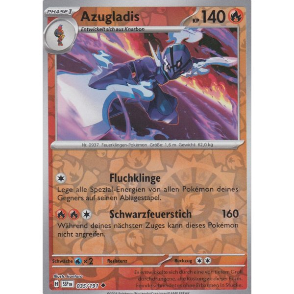Azugladis 035/191 REVERSE HOLO