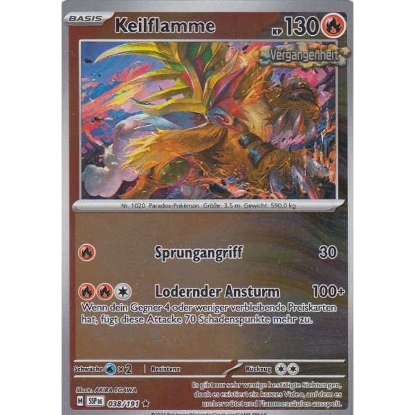 Keilflamme 038/191 Holo REVERSE HOLO