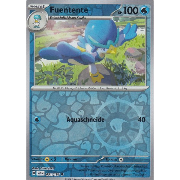 Fuentente 051/191 REVERSE HOLO