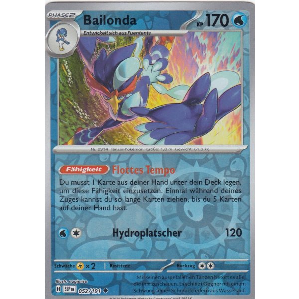 Bailonda 052/191 REVERSE HOLO