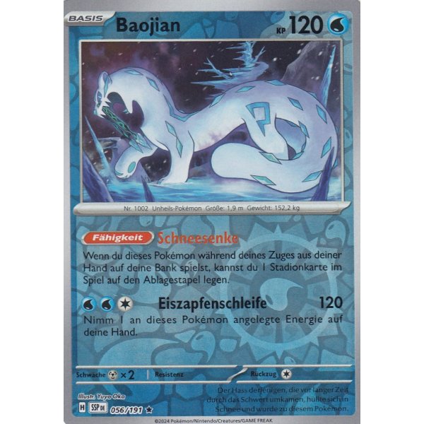 Baojian 056/191 Holo REVERSE HOLO