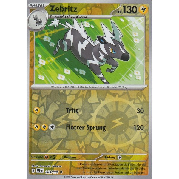 Zebritz 063/191 REVERSE HOLO