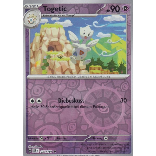 Togetic 071/191 REVERSE HOLO