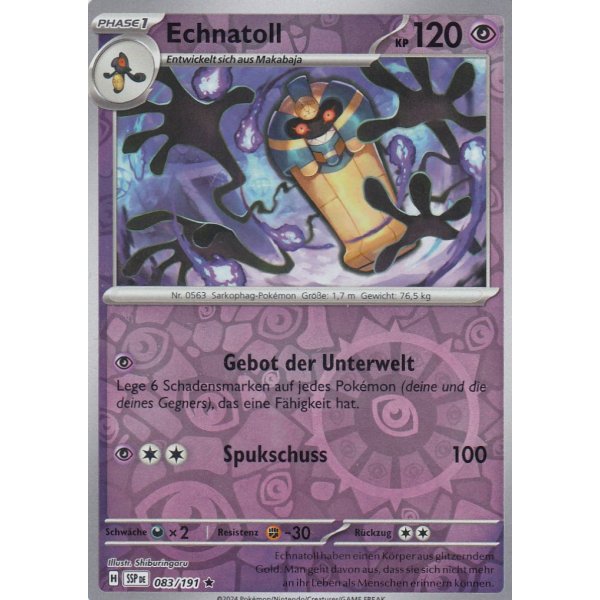 Echnatoll 083/191 Holo REVERSE HOLO