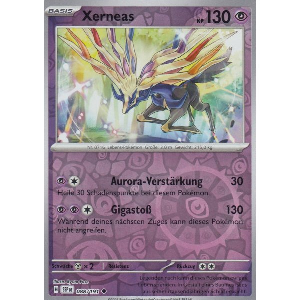 Xerneas 088/191 REVERSE HOLO