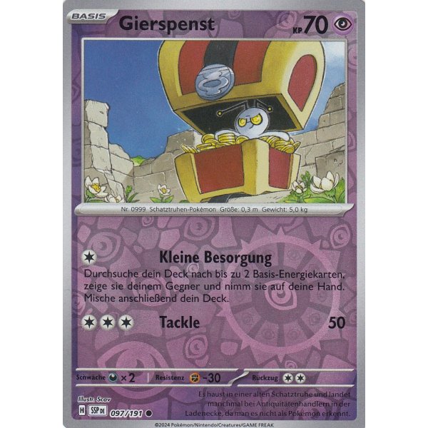 Gierspenst 097/191 REVERSE HOLO