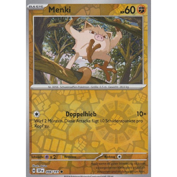 Menki 098/191 REVERSE HOLO