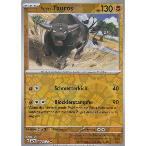 Paldea-Tauros 101/191 REVERSE HOLO