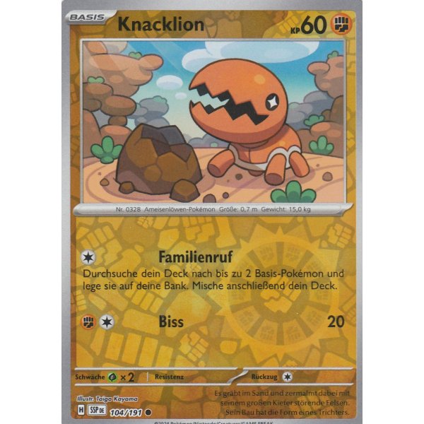 Knacklion 104/191 REVERSE HOLO