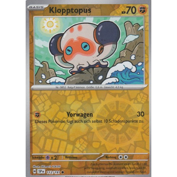 Klopptopus 112/191 REVERSE HOLO